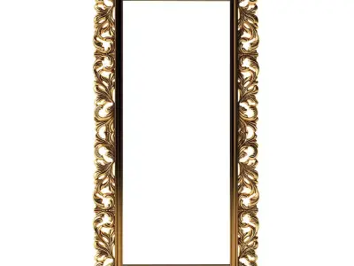 Mirror gold 3D model