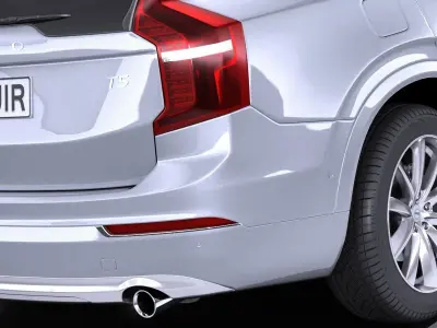 Volvo XC90 2015 VRAY 3D model