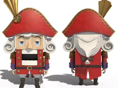 Nutcracker 3D model