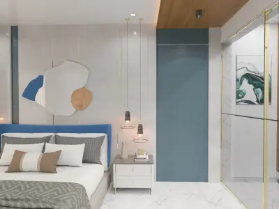 Master Bedroom 3D model buy