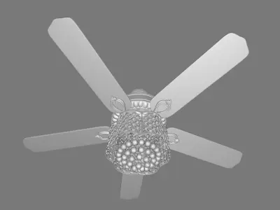 Wethington Ceiling Fan  3D model