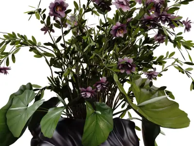Vase with Female Figure Design 759 3D model
