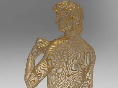 David statue 3D model