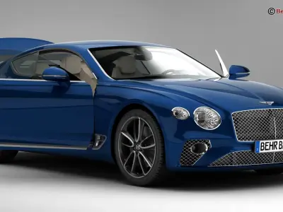 Bentley Continental GT 2018  3D model