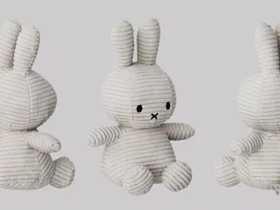 Miffy Kids Toy 3D model