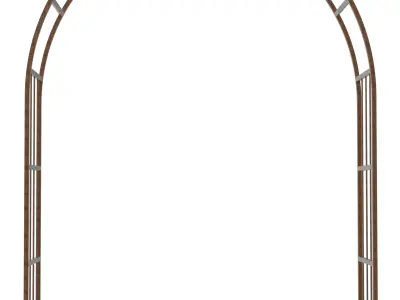 Arch Design - Curved Free 3D model