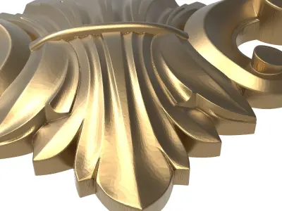  decorative pattern ready for 3D printing 3D model 162