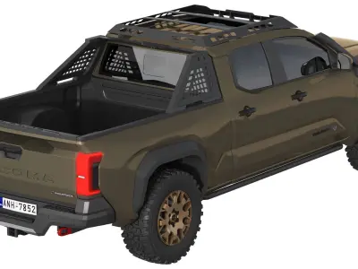 Toyota Tacoma Trailhunter 2024 3D model