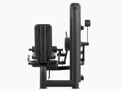 Technogym Selection 700 - Dual Leg Curl Extension 3D model