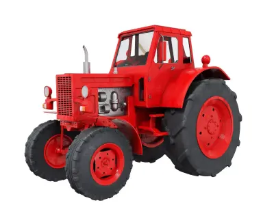  toy model agrimotor traktor-mtz-80 3D model