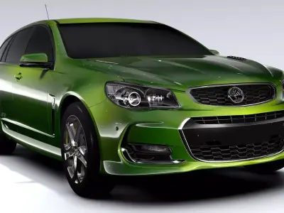 Holden Commodore SS Sportwagon VF Series II 2016 3D model