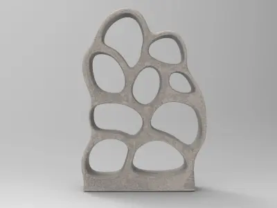 Uher Decor Low-poly 3D model