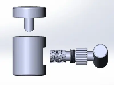 Dental Bone Mill Grinder 3D model