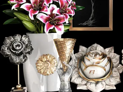 Decor set 42 3D model