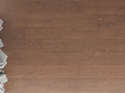 Wood Floor Oak Seal Brown WWL 3D model
