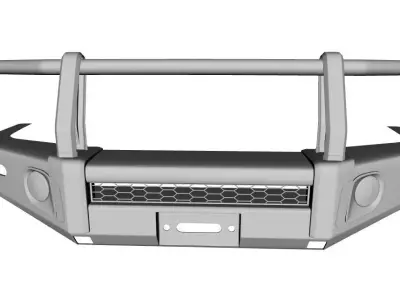 Bumper Front  ARB Summit Bull Bar 3D model