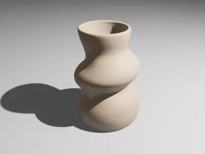 A Ceramic Vase Model 3D model