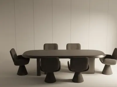 Office Interior design Free 3D model