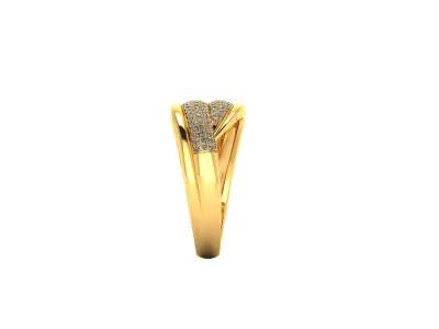 Women light weight ring 3dm stl fbx obj render details 3D print model
