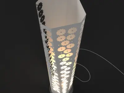  Anemoni Floor Lamp Free 3D model