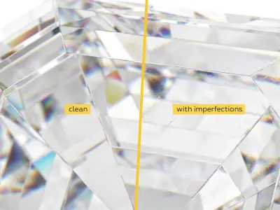 KeyShot Scene Setup For Jewelry Diamonds Renderings 3D model