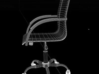 tenarchstudio Office armchair render ready vray Freebie  Free 3D model