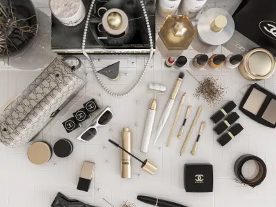 decorative set 36 3D model