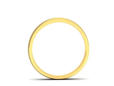 Band 3dm Render Details mens gold wedding ring 3D print model