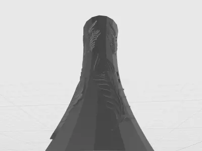 vase with ornaments 3D print model