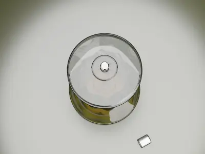 Perfume salt and pepper shaker Low-poly 3D model