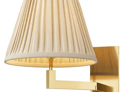 Porta Romana wall lamp Bentley 3D model