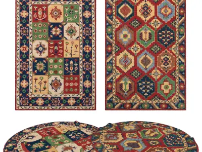 Rugs No 838 Low-poly 3D model