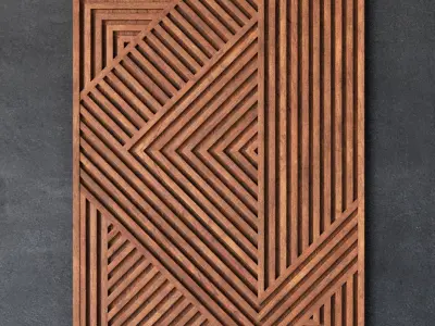 Wall Art Design 05 3D model