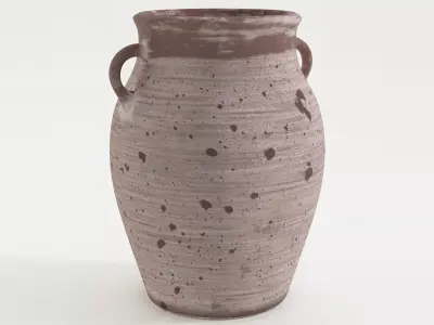 Elegant Ceramic Vase - High-Quality 3D Model for Interior Design 3D model