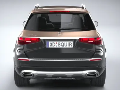 Mercedes-Benz GLS600 Maybach 2024 3D model