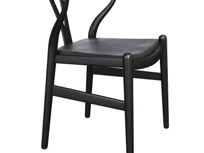 Wishbone Sandalye  3d model Low-poly 3D model