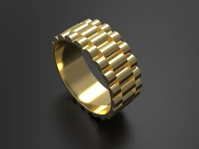 Rolls ring  8 mm  wide 3D print model