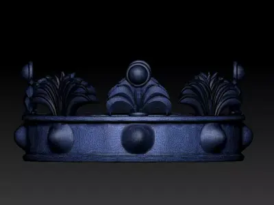 crown Free 3D model buy