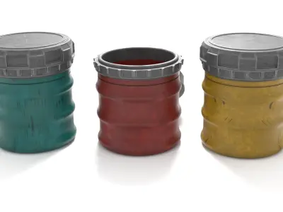 Docking Bay 7 Barrel 1-6 scale Hottoys Free 3D print model