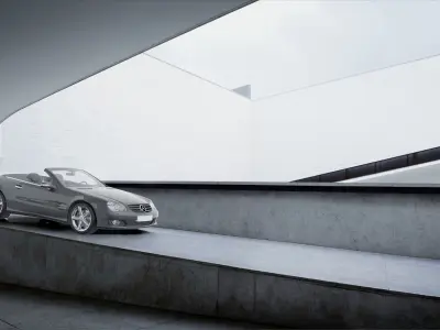 Mercedes - Benz SL 500 3D model