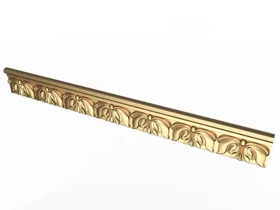 Ornament Element Molding 08 Low-poly 3D model