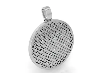 Circle Letter Pendant 3972 3D print model