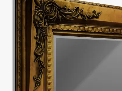 Classic Ornamental Frame 3D model
