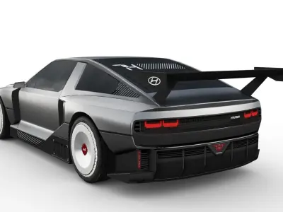 Hyundai N Vision 74 Low-poly 3D model