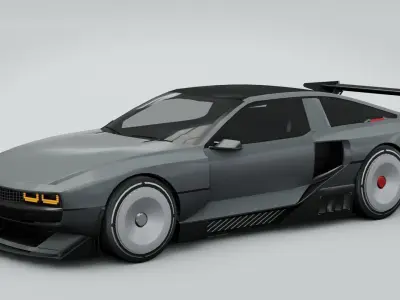 Hyundai N Vision 74 3D model