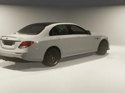 Mercedes AMG E63 S 2018 3D model 3D model