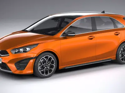 Kia Ceed GT-Line 2022 3D model