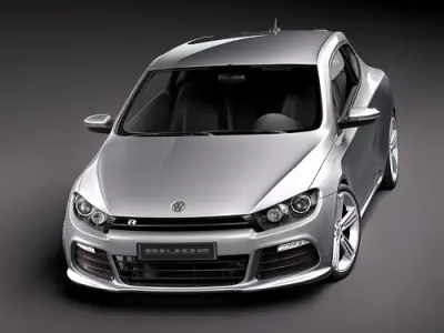 Volkswagen Scirocco R 3D model