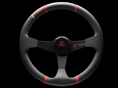  Car Steering Wheel 3D model