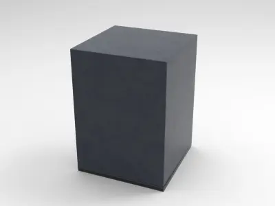 Ox Side Table Low-poly 3D model